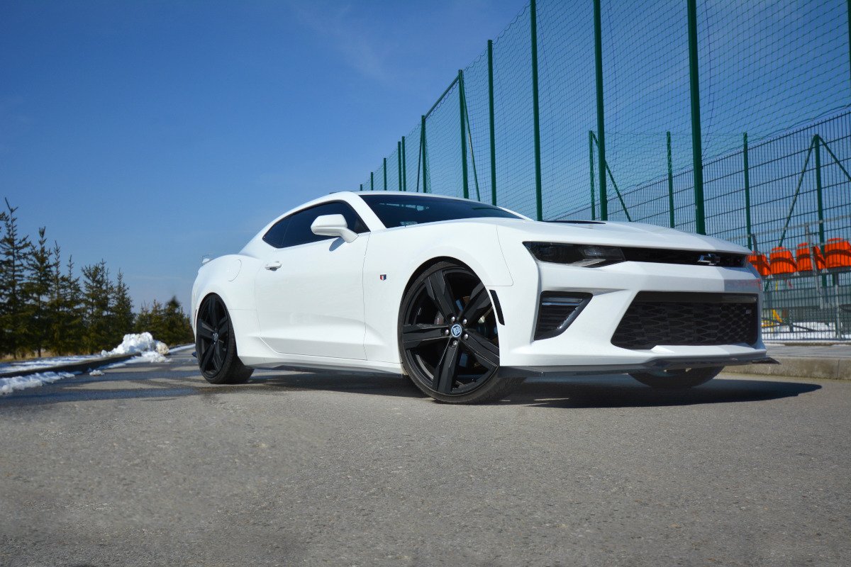 Side skirts diffusers chevrolet camaro 6th-gen. phase-i 2ss coupe