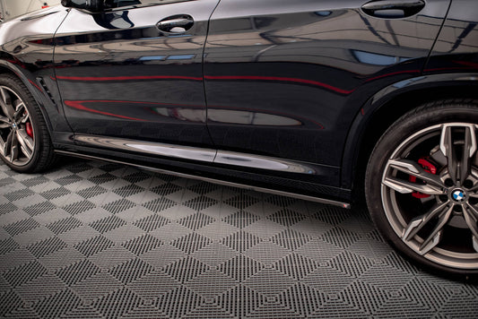 Side skirts diffusers v. for bmw x3 m40d / m40i / m-pack g01