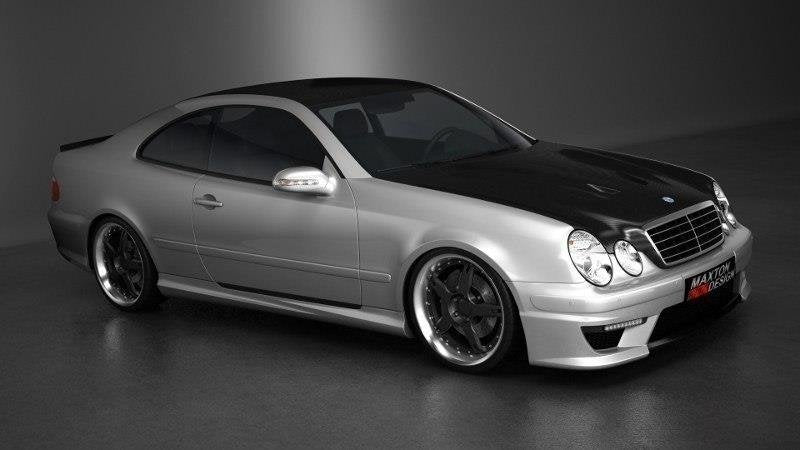 Side skirts mercedes clk w208