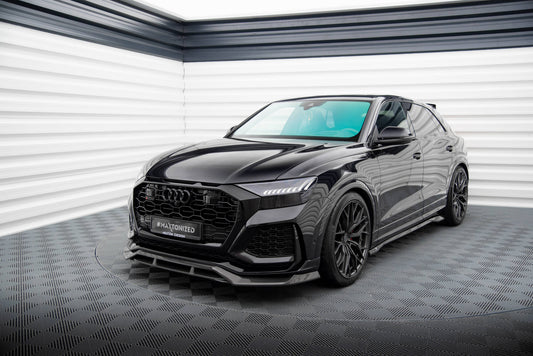 Sæt prepreg carbon splitters audi rsq8 mk1