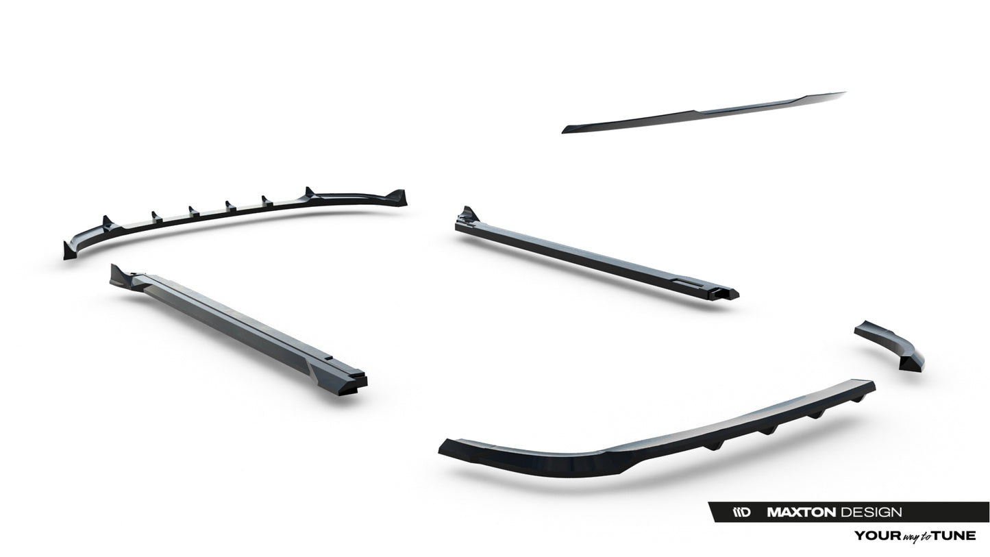 Set of splitters hyundai tucson mk4 facelift