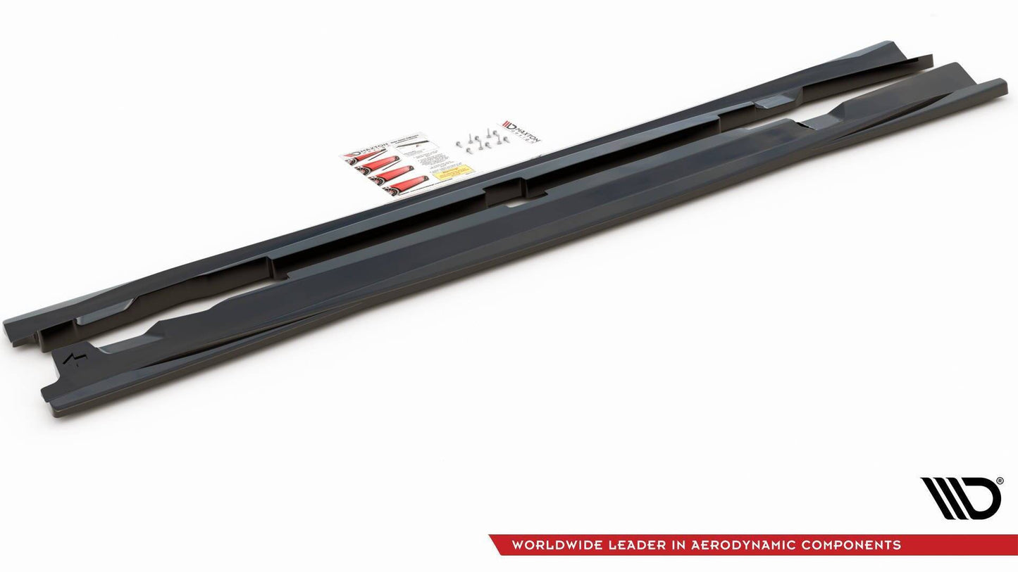 Set of splitters mercedes-amg gt 53 4 door coupe