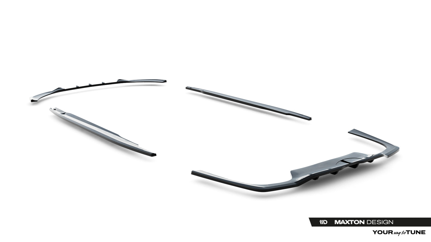 Set of splitters mercedes-benz c sedan / estate amg-line w206 / s206