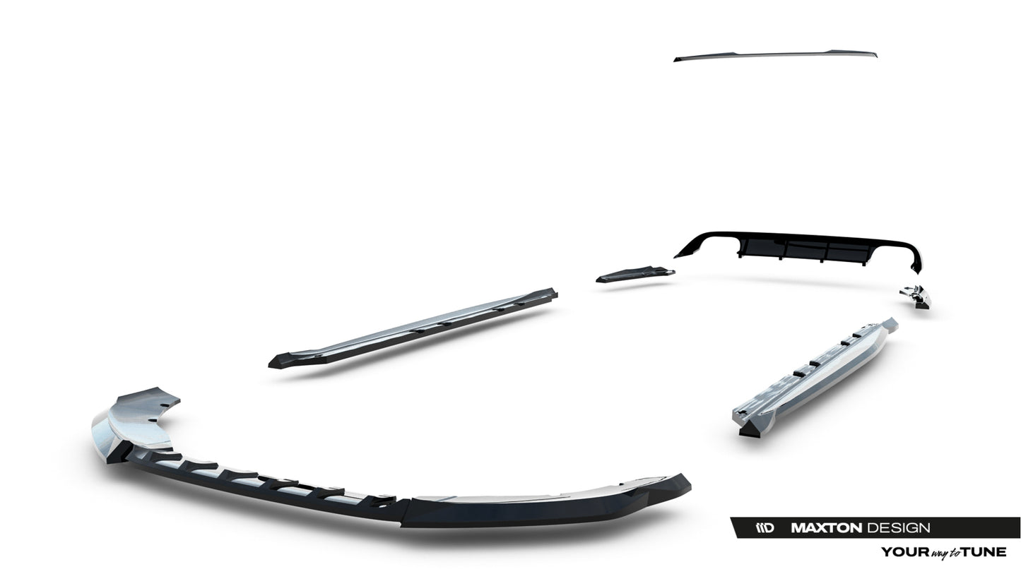 Set of splitters v.2 cupra leon st mk1 facelift