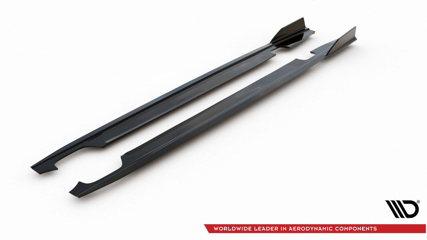 Side skirts diffusers audi a6 / a6 c7 s-line/ s6 c7 facelift