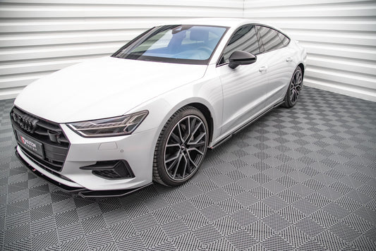 Side skirts diffusers audi a7 c8