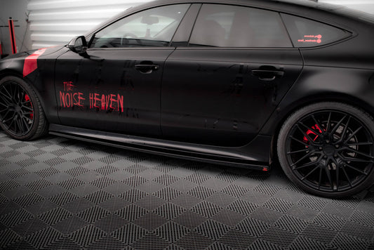 Side nederdele diffusorer audi a7 rs7 look c7