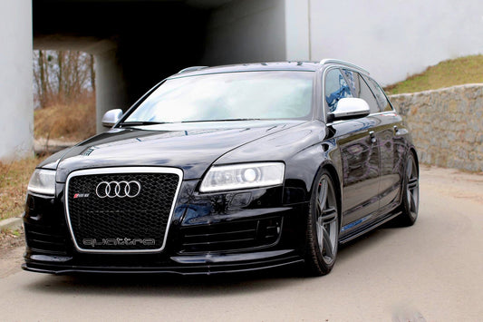 Side skirts diffusers audi rs6 c6