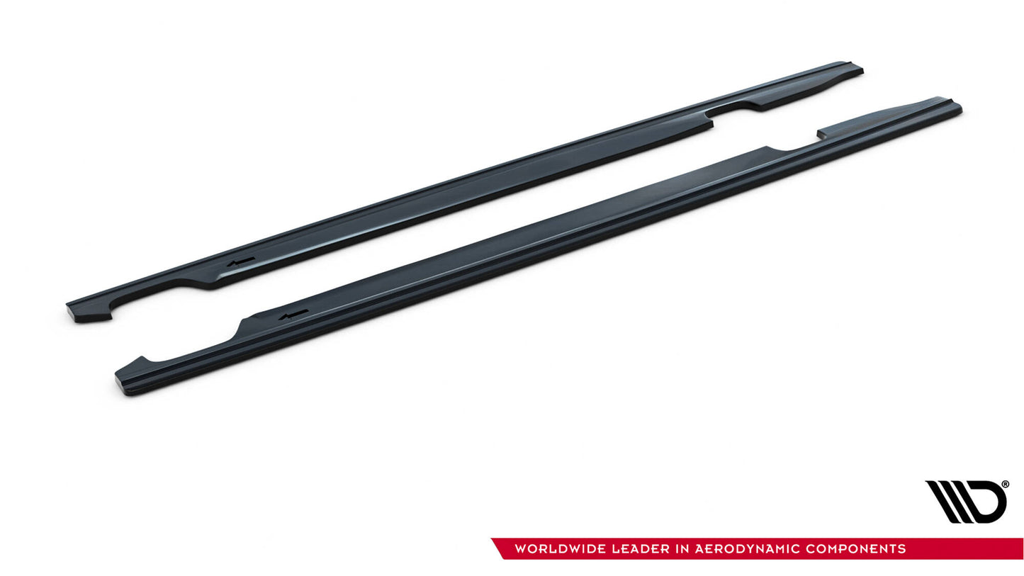 Side skirts diffusers audi s6 / a6 s-line c7