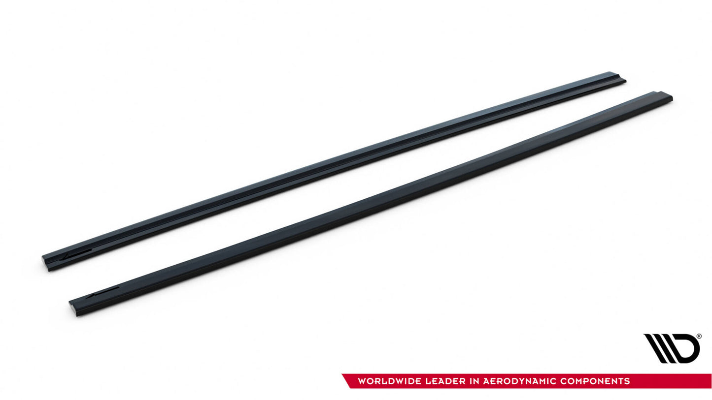 Side skirts diffusers audi s7 / a7 s-line c7 fl