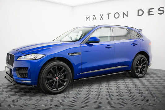 Side skirts diffusers jaguar f-pace r-sport mk1