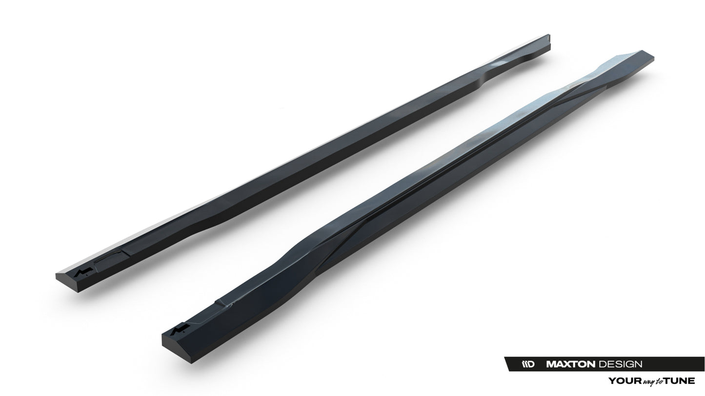 Side skirts diffusers mercedes-amg gla 35 h247 facelift