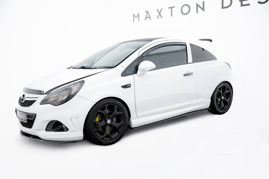 Side skirts diffusers opel corsa d opc/vxr