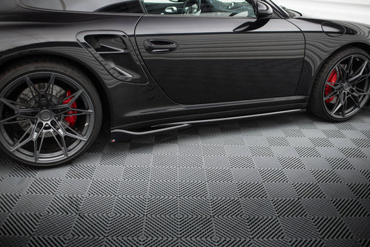 Side skirts diffusers porsche 911 turbo 997