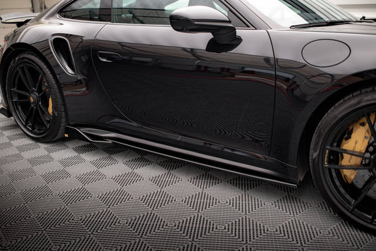 Side skirts diffusers porsche 911 turbo s 992