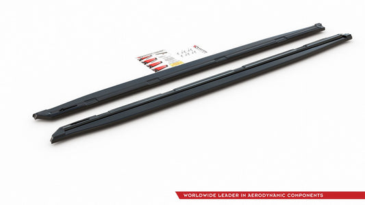 Side skirts diffusers skoda kodiaq sportline/rs mk1 (version with mudflaps)