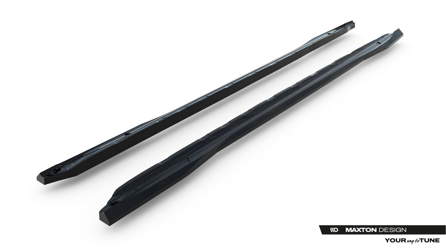 Side skirts diffusers v.1 audi a6 s-line c9