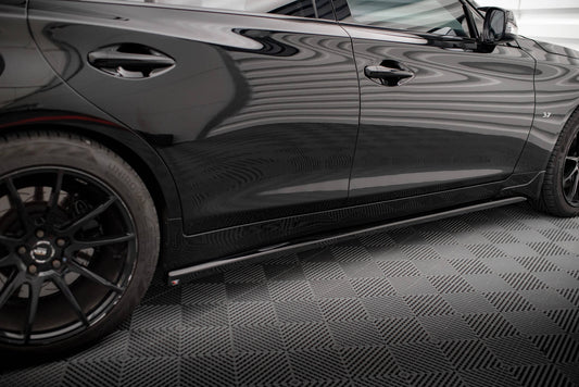 Side skirts diffusers v.1 infiniti q50 s mk1