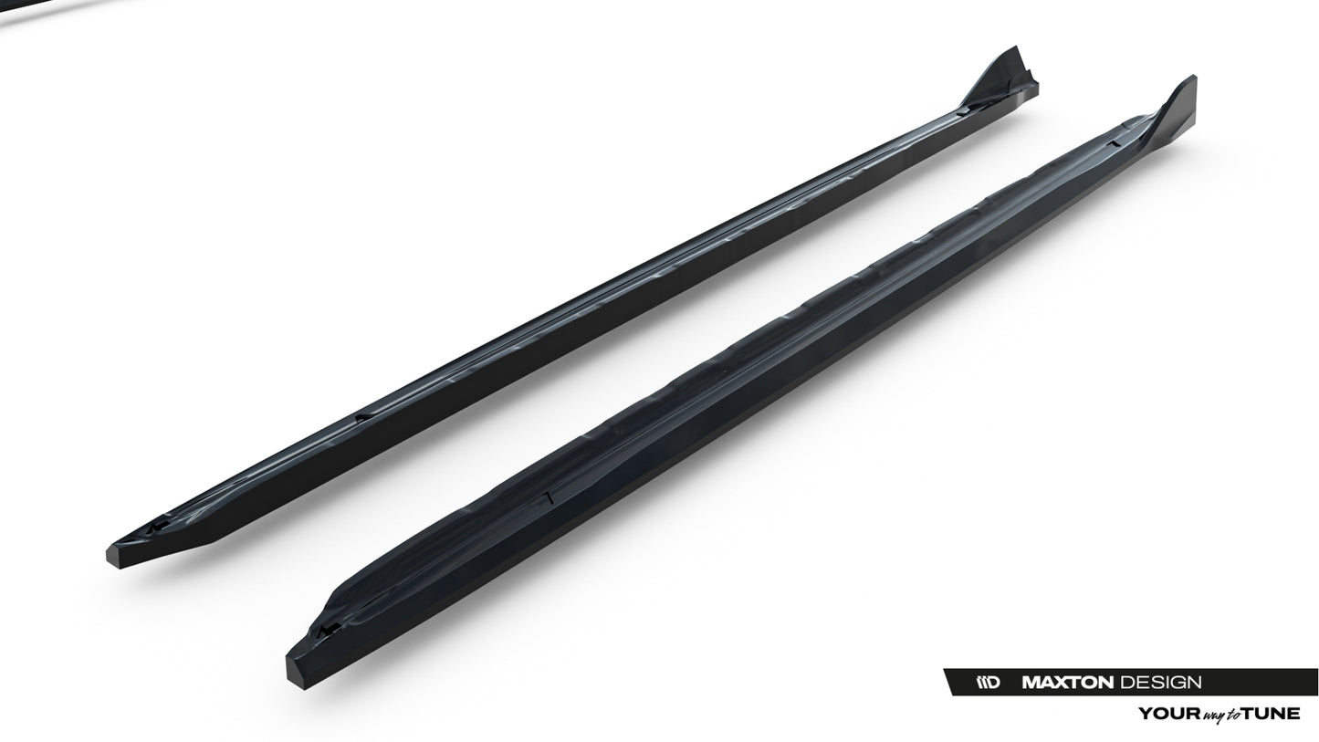 Side skirts diffusers v.2 audi a6 s-line c9