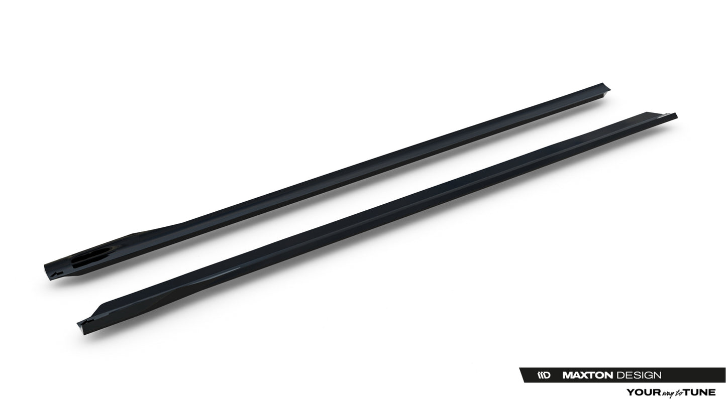 Side skirts diffusers v.2 bmw 740d xdrive m-pack / 740i xdrive m-pack g70