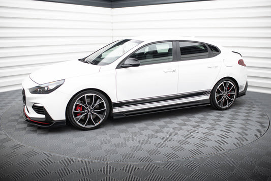 Side skirts diffusers v.5 hyundai i30 n mk3 / mk3 fl hatchback/ fastback