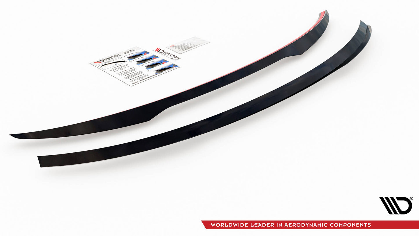 Spoiler cap audi rsq3 / q3 s-line sportback f3