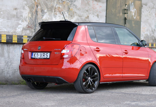 Spoiler cap skoda fabia rs mk2