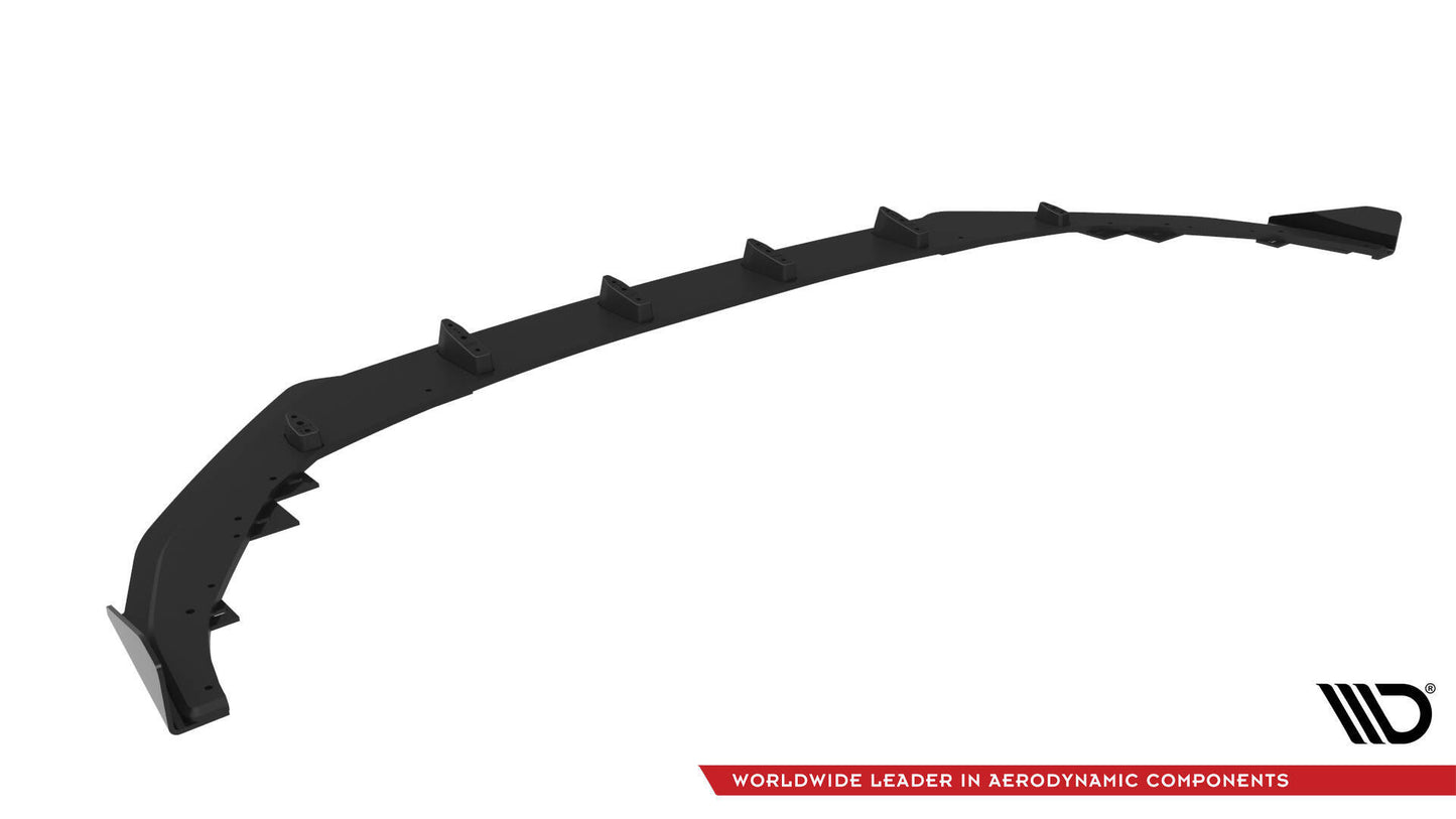 Street Pro Front Splitter + flapper Audi A3 S-Line sedan / S3 siden 8y ansigtsløftning