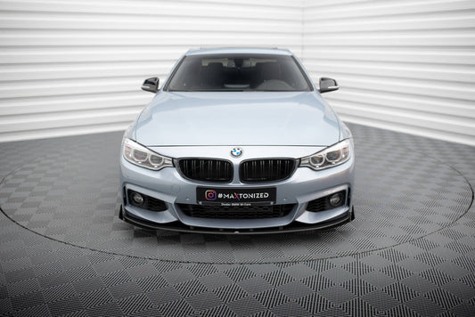 Street Pro Front Splits + Flaps BMW 4 Coupe / Gran Coupe / Cabrio M-Pack F32 / F36 / F33