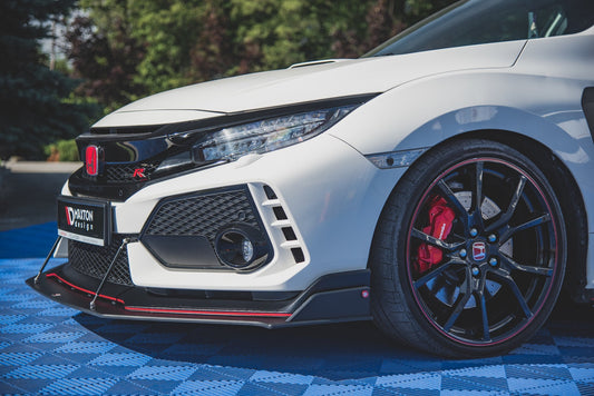 Street pro front splitter honda civic type r mk10