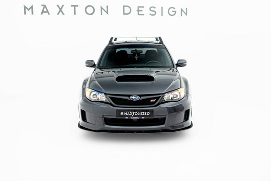 Street pro front splitter subaru impreza wrx sti mk3 facelift