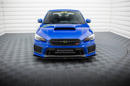 Street pro front splitter subaru wrx sti mk1 facelift