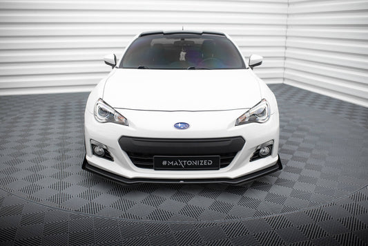 Street pro front splitter v.1 + flaps subaru brz mk1