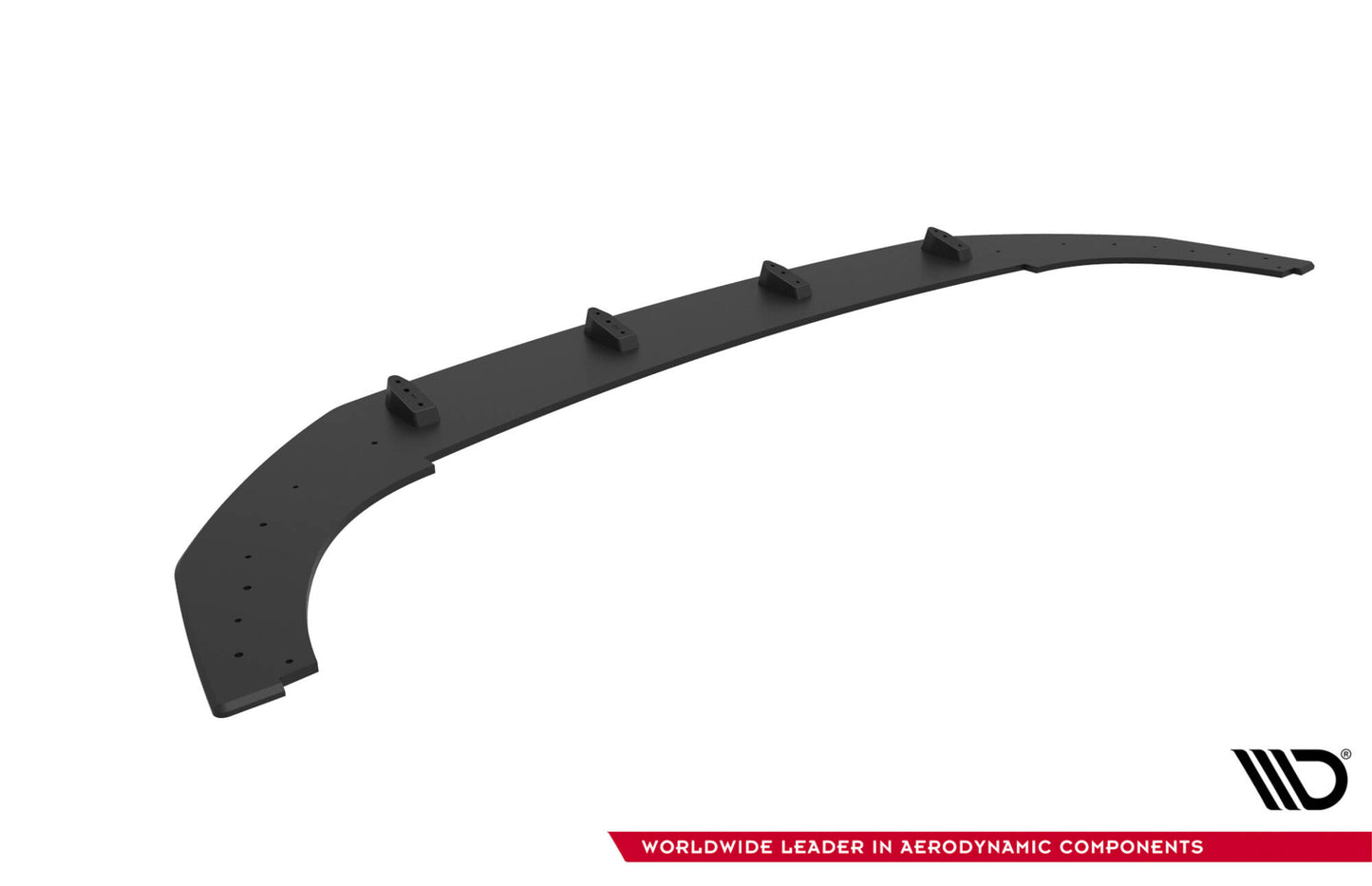 Street pro front splitter volkswagen golf gti clubsport mk8 facelift