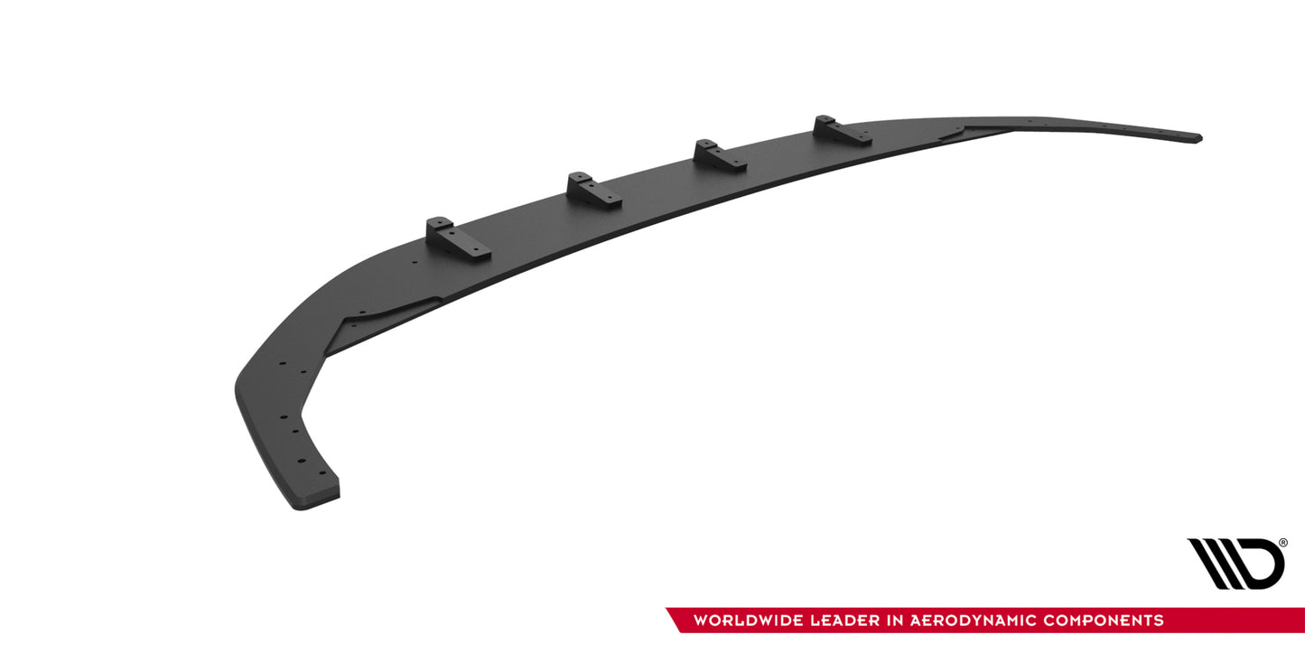 Street pro front splitter volkswagen golf r mk8 facelift