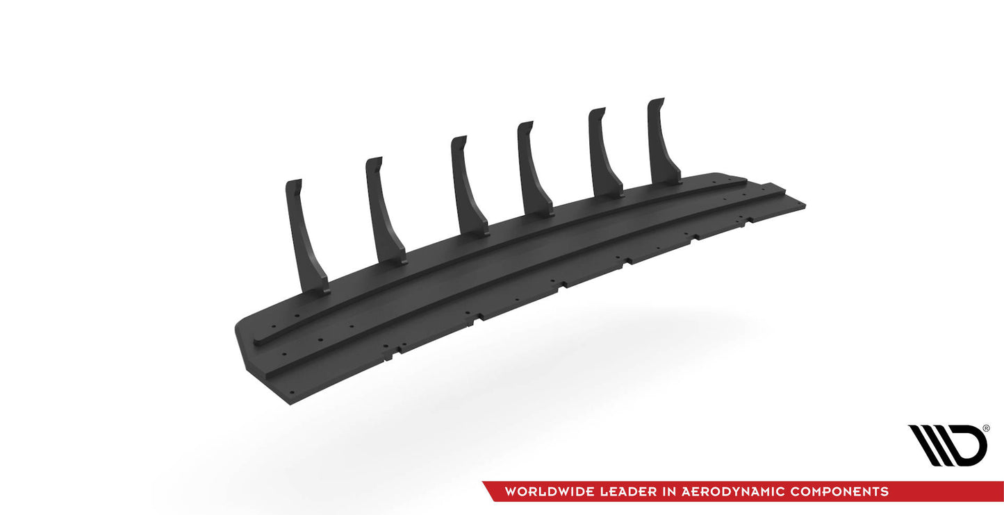 Street pro rear diffuser audi sq7 mk2 (4m) facelift