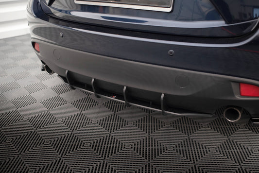 Street pro rear diffuser mazda 3 mk3