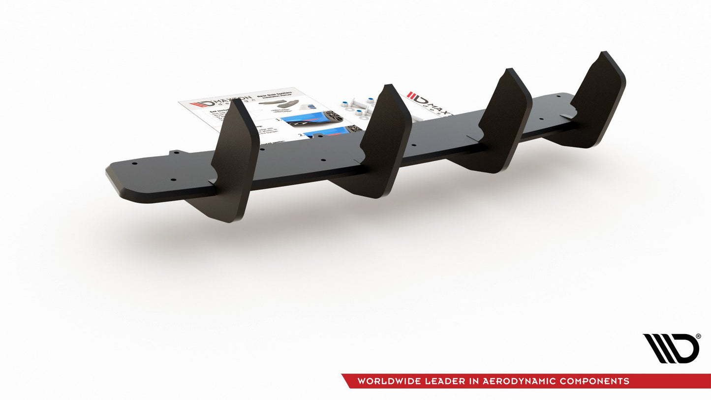 Street pro rear diffuser v.2 hyundai i30 n mk3 hatchback