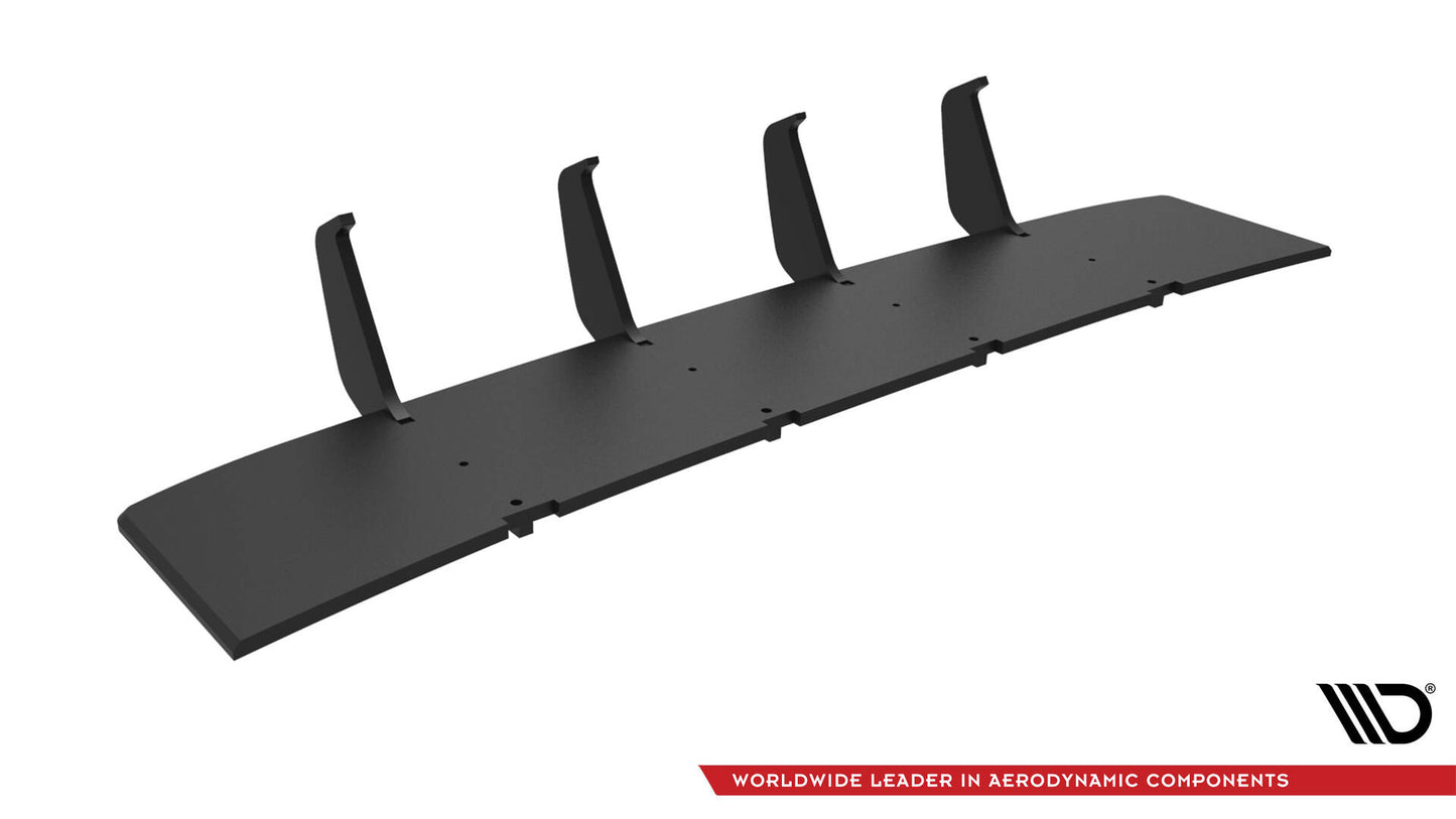 Street pro rear diffuser v.3 volkswagen golf gti mk8