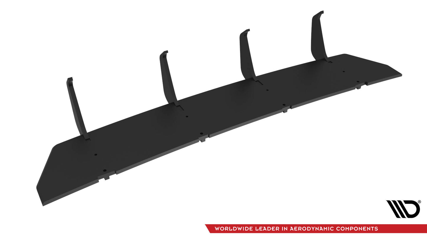 Street pro rear diffuser v.4 volkswagen golf gti mk8