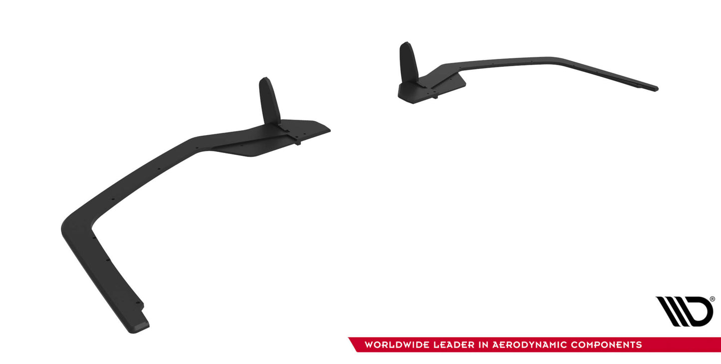 Street pro rear side splitters honda civic sport mk 10