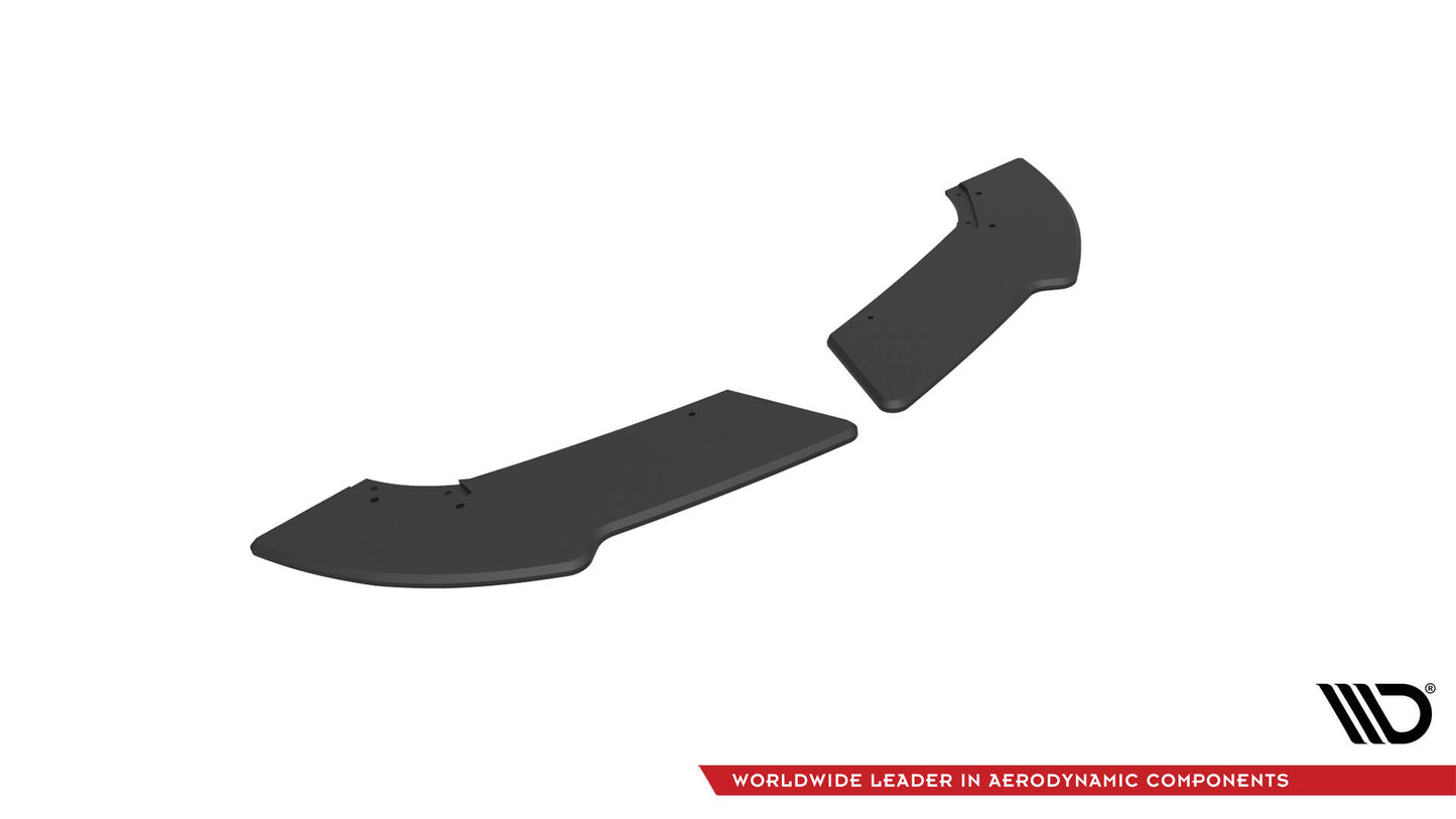 Street pro rear side splitters mercedes-benz a 45 amg w176 facelift