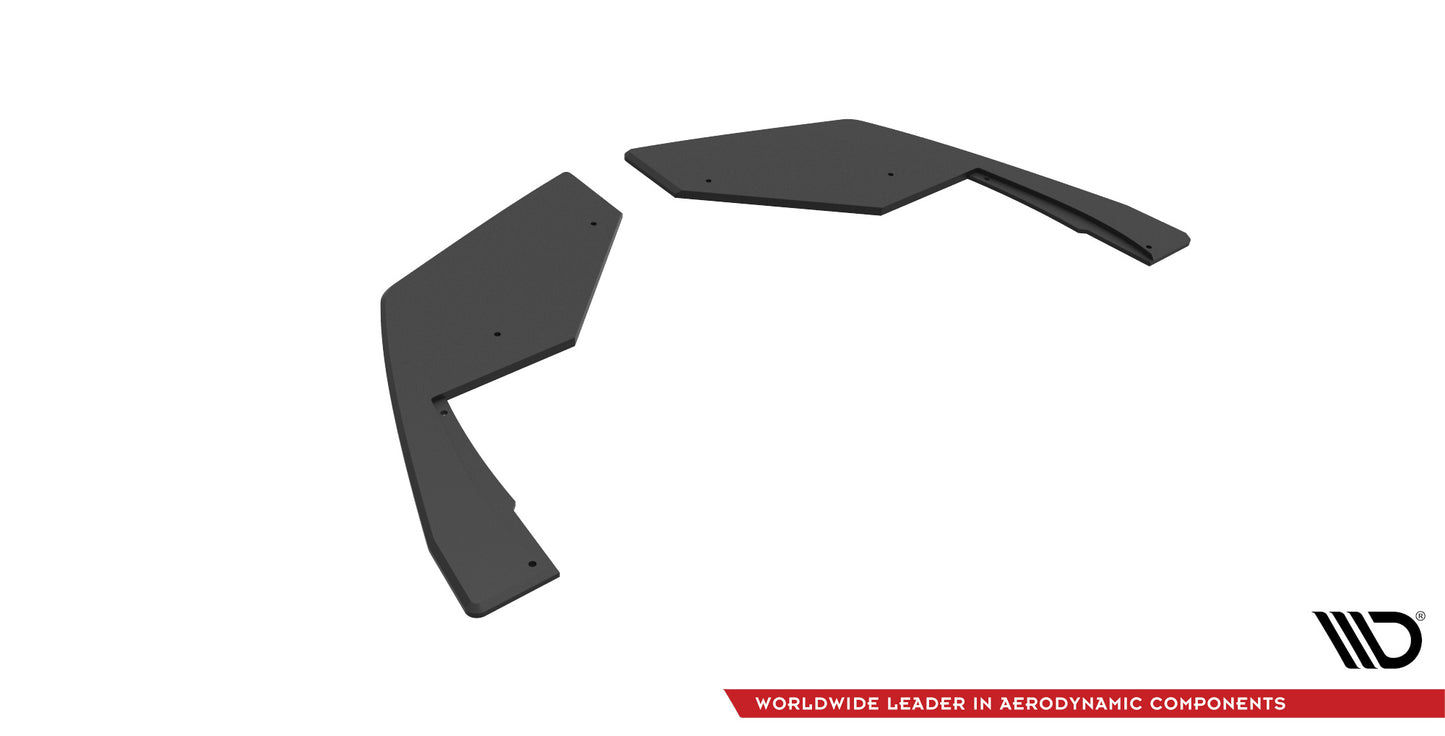 Street pro rear side splitters nissan 370z nismo facelift