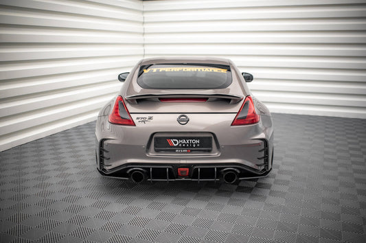 Street pro rear side splitters nissan 370z nismo facelift