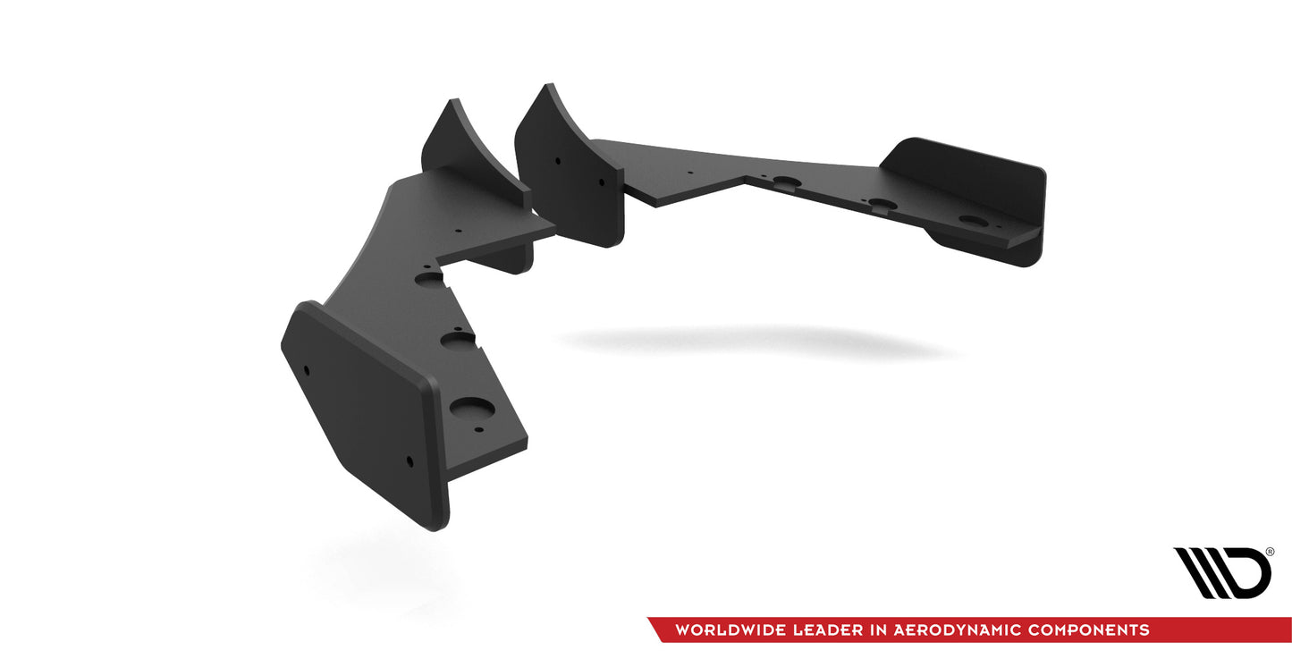 Street pro rear side splitters subaru brz mk1 / mk1 facelift