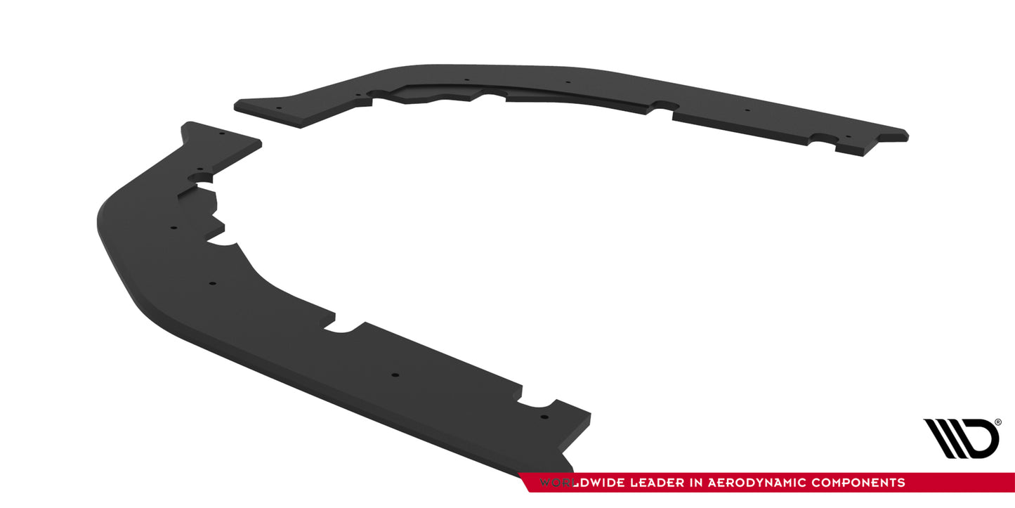 Street pro rear side splitters v.3 bmw m3 sedan / touring g80 / g81