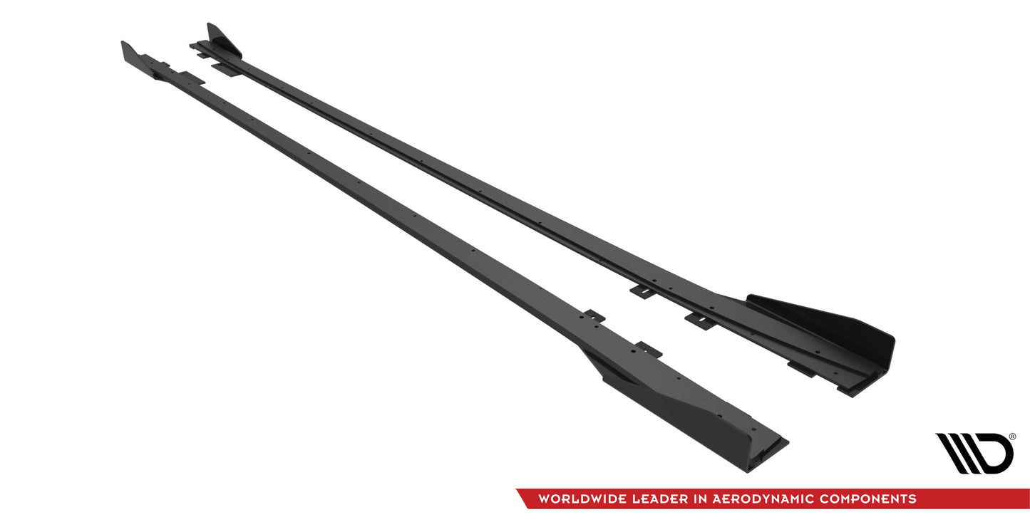 Street pro side skirts diffusers + flaps bmw 4 gran coupe f36