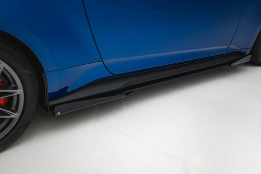 Street pro side skirts diffusers + flaps ford mustang gt mk7
