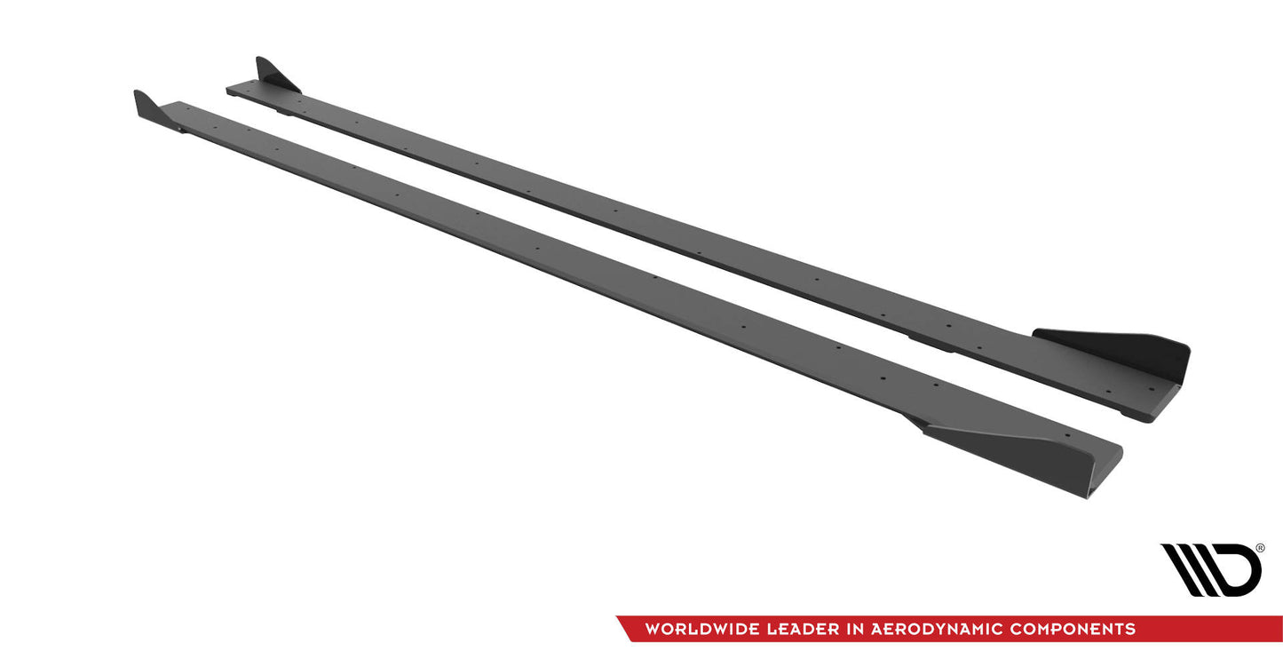 Street Pro Side -hameet Diffusers + Flaps Volkswagen Golf R MK7