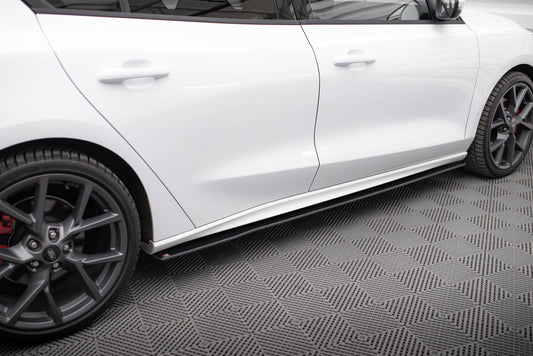 Street pro side skirts diffusers ford focus st / st-line mk4
